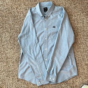 RVCA long sleeve “that’ll do stretch” shirt
